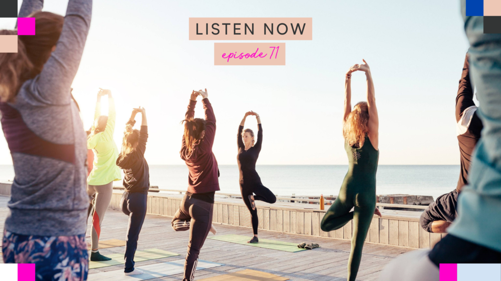 Why you need a high-ticket offer in your yoga business! 3 NEW Podcast Page Images 1