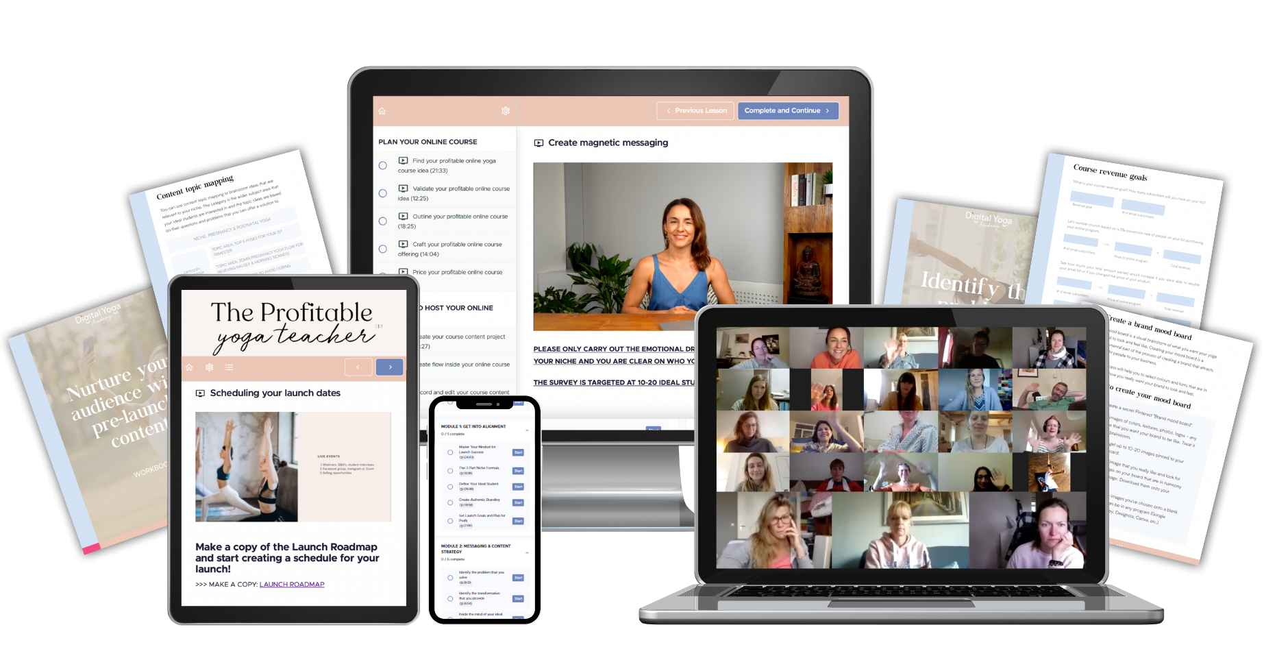 The Profitable Yoga Teacher program 7