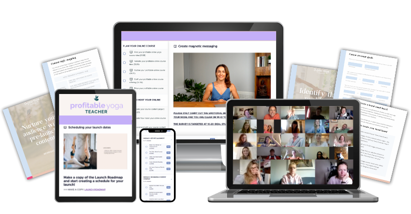 The Profitable Yoga Teacher program